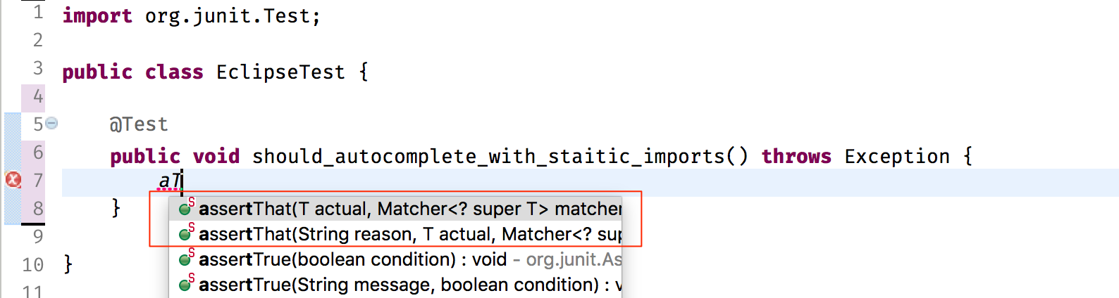 static-members-auto-pops-up